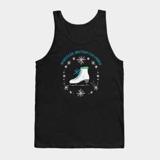 Whistler, British Columbia Ice Skating Tank Top